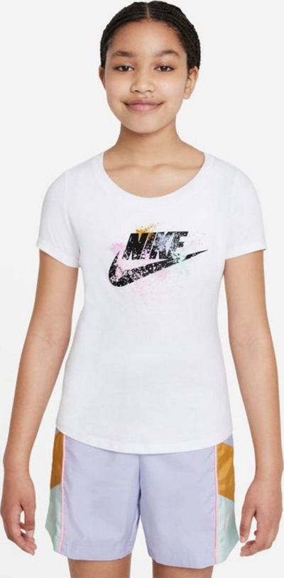 Maicë sportive për fëmijë Nike, L, e bardhë
