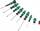 Set kaçavidash Wera Kraftform Ball Grip Set 1, 9 copë, Limited Edition