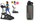 Shirit vrapimi Zipro Shred me shishe 1000 ml, 16 km/h, peshë 135 kg, i zi
