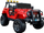 Makina elektrike për kalamaj Lean Cars WXE-1688, 24V, 4x4, e kuqe