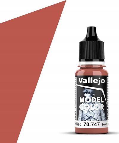 Bojë akrilike Vallejo Model Color VJP70747, 18 ml, e kuqe