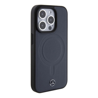 Këllëf telefoni Mercedes MEHMP15L23RCMV, për iPhone 15 Pro 6.1", MagSafe, blu navy