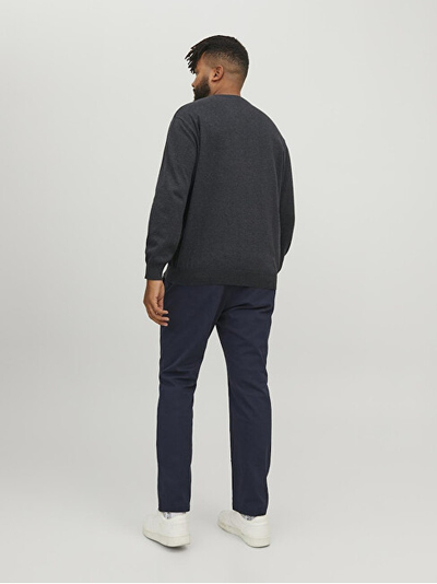 Xhemper për meshkuj Jack&Jones PLUS, i hirtë