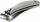 Prerëse thonjsh Dovo 502006 e vogël, çelik inox, metalike
