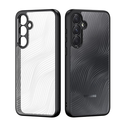 Mbulesë telefoni DUX DUCIS Flowing Lines për Samsung A15 A25 A35 A55 A06 A16 A26 A36 A56, e fortë, e zezë