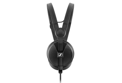Kufje mbi vesh Sennheiser HD 25, profesionale DJ, të zeza