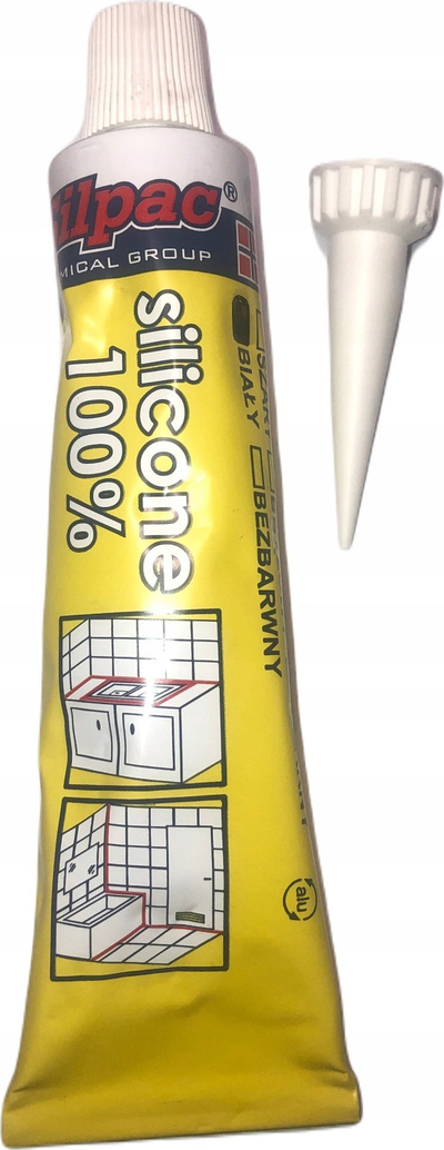 Silicon sanitar Agam, 70 ml, i bardhë