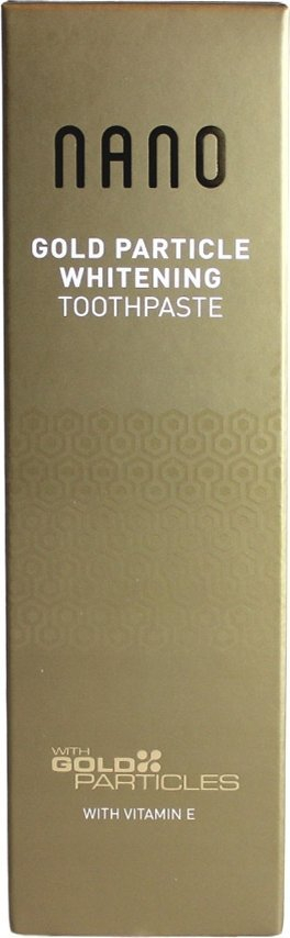 Pastë dhëmbësh Whitewash Nano Paste me grimca ari Gold Particle, zbardhuese, 75ml