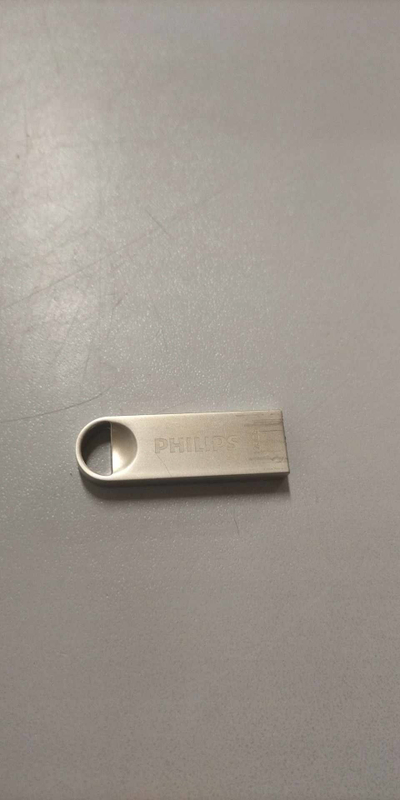 USB flash Philips Moon 2.0, 128GB, e zezë