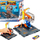 Set loje Hot Wheels City Downtown Repair Station, me ashensor, përfshin 1 makinë lodër, shumëngjyrësh