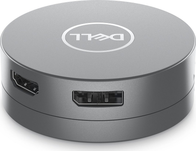 USB Hub Dell DA305 (6-In-1 Usb-C Multiport), 4 porte, i hirtë