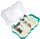 Set aksesorësh Pro'sKit PT-5100, 109 copë, për vegël rrotulluese, jeshil