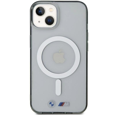 Mbulesë telefoni BMW BMHMP15SHCRS, MagSafe, për iPhone 15 6.1", transparente