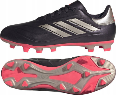 Këpucë futbolli Adidas Copa Pure 2 Club FG, për fushë të fortë, sintetike, të zeza