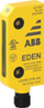 Sензор за безбедност ABB Adam 2TLA020051R5100, 24V DC, IP67 IP69K, жолт