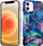 Kapak telefoni Maxximus MX Marble për iPhone 11 Pro Max, TPU i butë, me pamje mermeri, blu navy