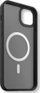 Kuti mbrojtëse Next One Mist Shield MagSafe, për iPhone 15, gjysmë e tejdukshme, e zezë