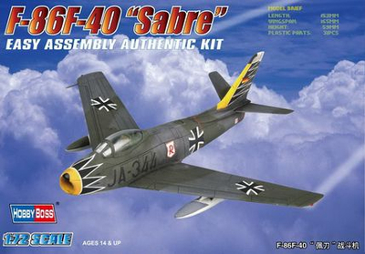 Set ndërtimi avion F86F40, Hobby Boss