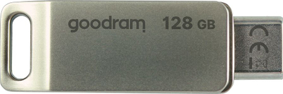 USB GoodRam ODA3, 128GB, USB 3.2 Type A dhe Type C, i kuq