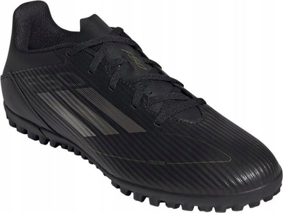 Këpucë futbolli Adidas F50 Club për tapet sintetik, për të rritur, të zeza