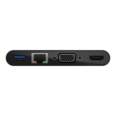 Përshtatës multimedial Belkin USB-C, i zi