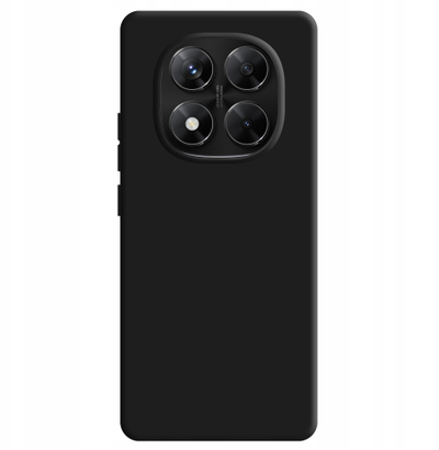 Kapak telefoni 3MK Matt Case Pro për Redmi Note 14 Pro 5G POCO X7 5G, i hollë, i zi