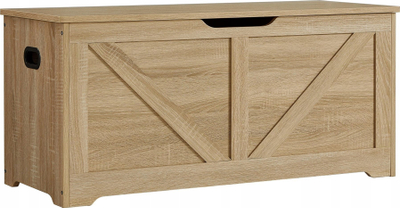 Komodë Oskar Chest LSB060T11, 100x40x46 cm, sonoma e zezë