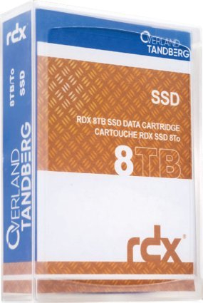 Kasetë ruajtjeje Overland Tandberg RDX SSD, 8TB, e zezë