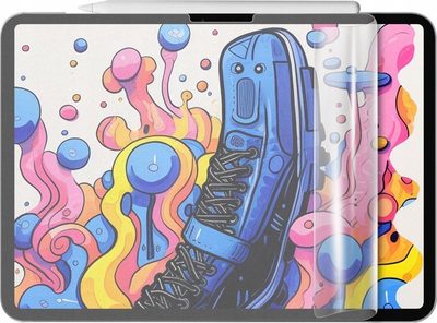 Mbrojtës ekrani JCPal PaperTech për iPad Pro 13" 2024, teksturë letre, matte, transparent