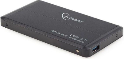 Gembird USB 3.0 për SATA HDD 2.5 ", alumin, i zi