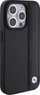 Футрола за телефон BMW Leather Textured Stripe за iPhone 15 Pro 6.1", црна