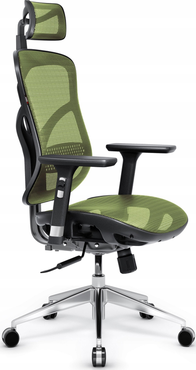 Karrige zyre Diablo Chairs V-Basic, rrjetë V-Mesh, deri 140 kg, jeshile