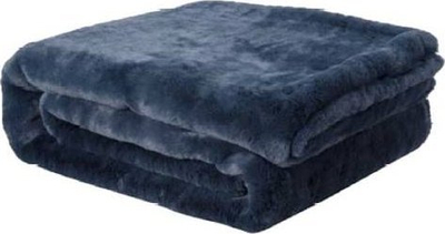 Batanije Today WINTER SPIRIT, 125x150 cm, prej pelushi, blu navy
