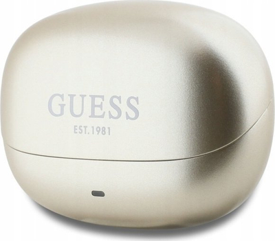 Kufje wireless Guess Capsule GUTWST88MCTGD, ANC ENC, TWS, gold