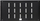 Rafte RACK Delta Shelf 19", 250mm, set 2 copë, metalik