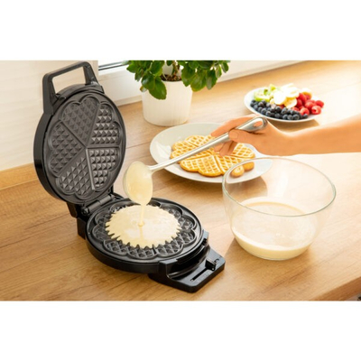 Toster për waffle Sencor SWF 1010BK, 1000 W, e zeze