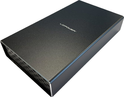 Dok stacion për disk LC-Power LC-DOCK-C-35-M2, HDD 3.5" SATA, SSD NVMe M.2, i zi