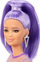 Kukull Barbie Fashionistas Petite, flokë të gjatë lejla, fustan lejla metalik