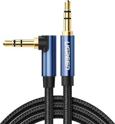 Kabllo audio Ugreen 3.5mm me 3.5mm, stereo, e zezë
