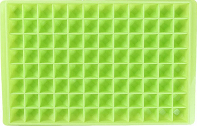 Kallëp akulli AG918 X96, plastik, 96 kube, jeshile pastel