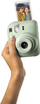 Aparat foto instant Fujifilm Instax Mini 12, set me film, mint green