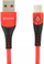 Kabllo USB Accura USB A në USB C, 1m, 5V 2A, e kuqe