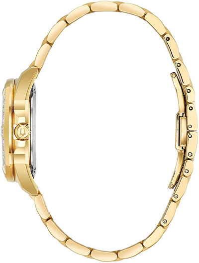 Orë për femra Bulova Marine Star Diamond 98R235, e artë