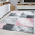 Tapet Ayyildiz Carpets Hawaii 1710, 13 mm, me prerje konture, rozë gri