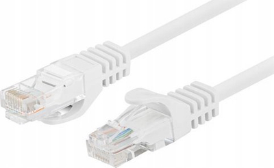 Kabllo rrjeti Lanberg Patchcord Cat.6 UTP, 2m, paketim 10 copë, e bardhë
