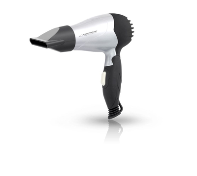 Tharëse flokësh Esperanza EBH002S, 850W, e argjendtë/zezë