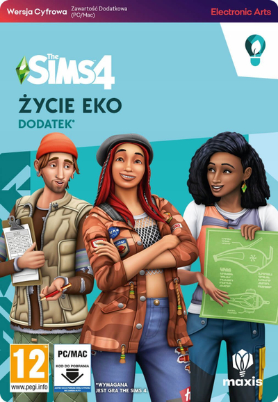 Lojë PC EA The Sims 4 Eco Lifestyle, Expansion, çelës digjital EA App