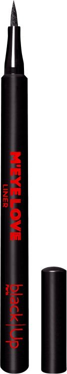 Laps sysh Black Up M'Eye Love, xhel, waterproof, i zi, 1 g