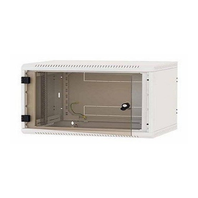 Raft muri rrjeti Triton RBA-09-AD5-CAX-A6, 9U, derë xhami, gri