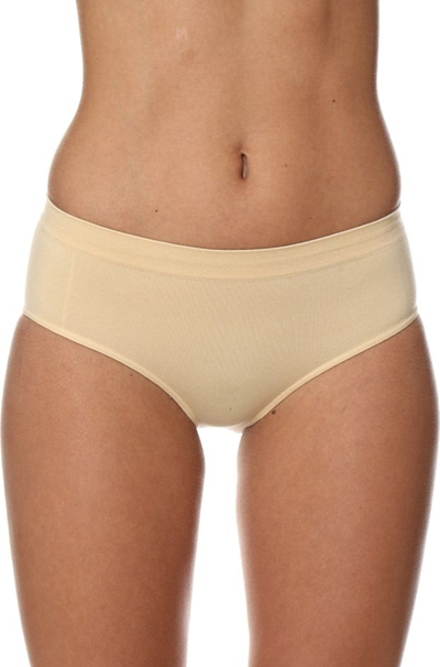 Pantallona të brendshme Brubeck hipster Classic Comfort Cotton, për goca, madhësia S, bezhë